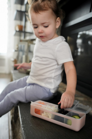 CUTIE SNACK 4 COMPARTIMENTE, MELII, ROZ [2]