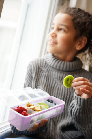 CUTIE SNACK 4 COMPARTIMENTE, MELII, ROZ [5]