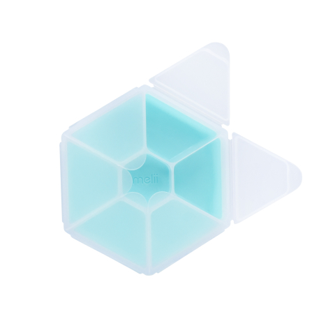 CUTIE SNACK HEXAGON SNACKLE 6 COMPARTMENTE, MELII, BLUE [4]