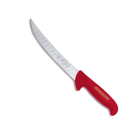 Cutit pentru macelari, lama curbata 26 cm, cu alveole, diferite culori, F. DICK ERGOGRIP 8.2425.26K [1]
