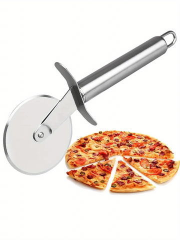 Ustensile de bucatarie - Cutit pentru pizza,otel inoxidabil,21.5 cm