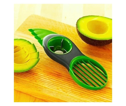 Cutit special 3 in 1 pentru curatat si feliat avocado [6]