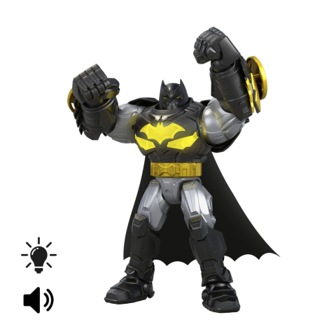 DC SET FIGURINA BATMAN CU SUNETE LUMINI SI ACCESORII 15CM [4]