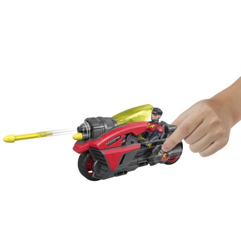 DC SET FIGURINA ROBIN SI MOTOCICLETA CU ACCESORII [4]