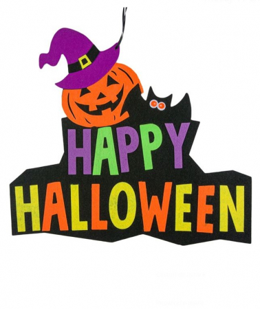 Articole Halloween - Decoratiune Dovleac Happy Halloween