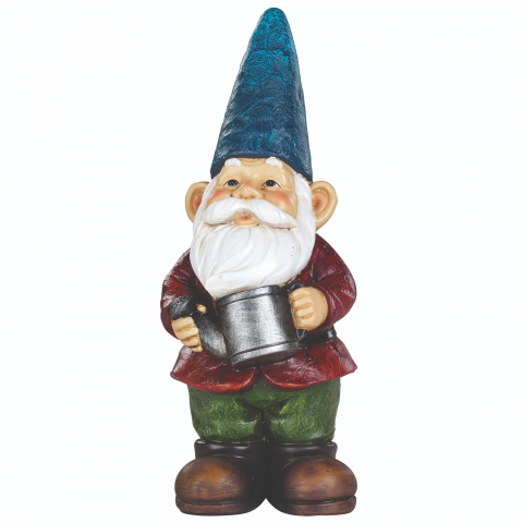 Gradinarit - Decoratiune pentru gradina model pitic cu stropitoare,11x8x29 cm