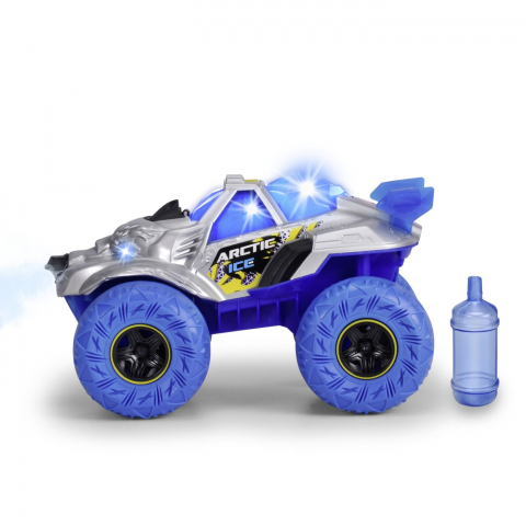 DICKIE MASINA DE TEREN ARCTIC ICE MONSTER CU LUMINI SUNETE SUSPENSII SI FUNCTIE ABUR 25CM [1]