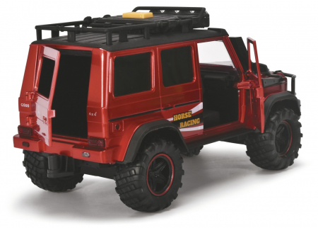 Dickie set masinuta cu remorca si cal [5]