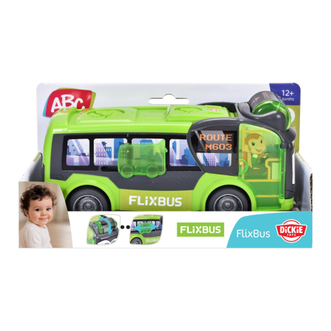Vehicule și mașinuțe - DICKIE TOYS ABC AUTOCAR FLIXBUS 22CM