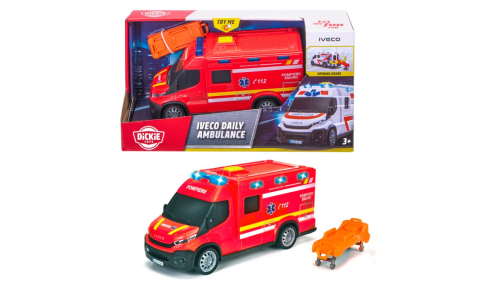 DICKIE TOYS AMBULANTA IVECO SCARA 1 LA 32 [2]