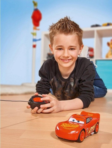 DICKIE TOYS CARS MASINUTA RC CU TELECOMANDA FULGER MCQUEEN SCARA 1 LA 32 [2]