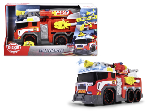 DICKIE TOYS MASINA DE POMPIERI CU LUMINI SI SUNETE 37.5CM [8]
