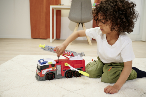 DICKIE TOYS MASINA DE POMPIERI CU LUMINI SI SUNETE 37.5CM [4]
