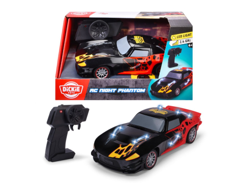 DICKIE TOYS MASINUTA NIGHT PHANTOM RC CU TELECOMANDA 2.4GHz SCARA 1 LA 18 [2]