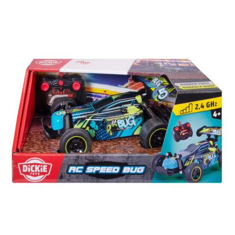 Vehicule și mașinuțe - DICKIE TOYS MASINUTA SPEED BUG RC CU TELECOMANDA 2.4GHz