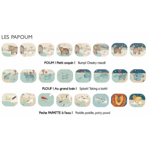 Discuri cu povesti Animale vesele, Moulin Roty [2]