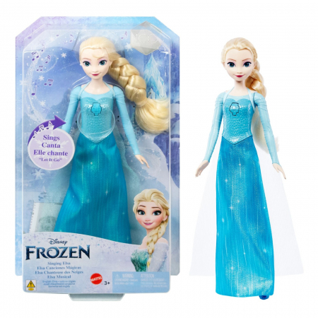 Papusi & accesorii - Disney Frozen Papusa Elsa Cantareata