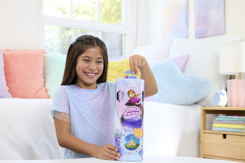 DISNEY FROZEN SPIN AND REVEAL PAPUSA ANNA CU EVANTAI [2]