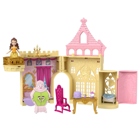 DISNEY PRINCESS CASTELUL LUI BELLE CU FIGURINE SI ACCESORII [3]
