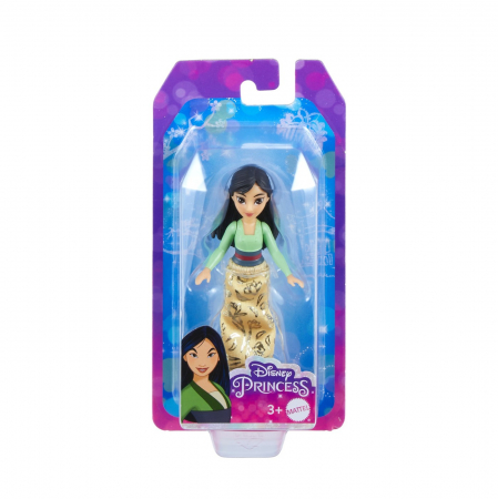 Papusi & accesorii - Disney Princess Mini Papusa Mulan 9cm 