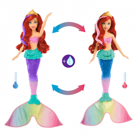 Disney Princess - Papușa Prințesa Ariel Sirenă  [2]