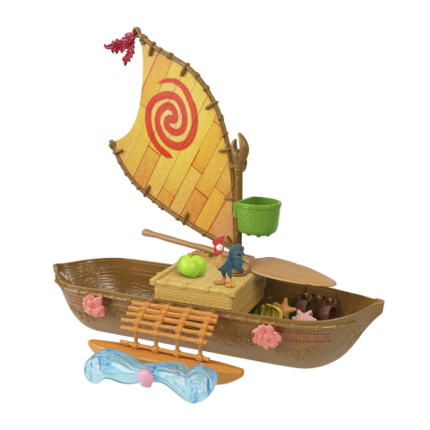 DISNEY PRINCESS SET BARCA CANOE A LUI MOANA SI AVENTURI IN OCEAN 38CM [5]