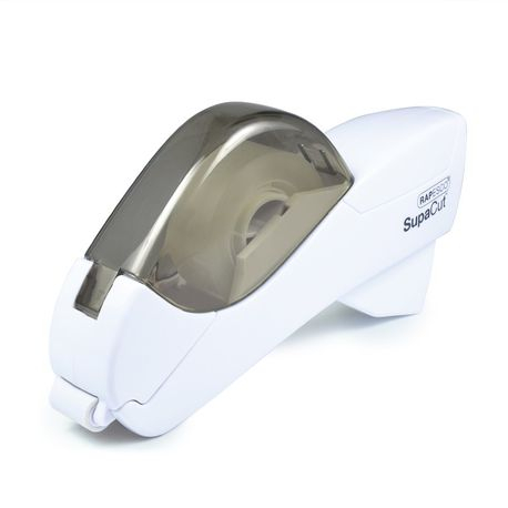 Papetarie & Birotica - Dispenser automat banda adeziva Rapesco Supacut alb
