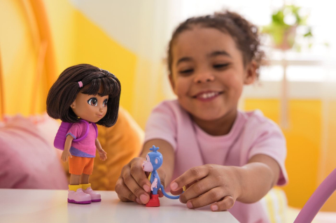 DORA SET CEI MAI BUNI PRIETENI PAPUSA DORA SI BOOTS CU ACCESORII [4]