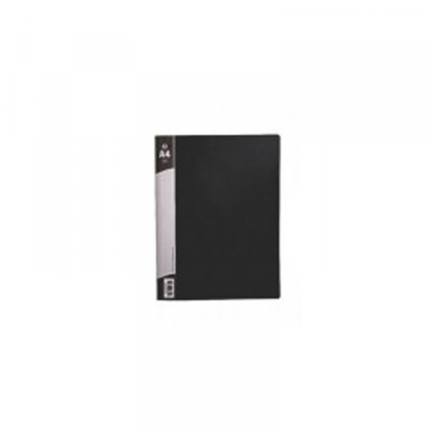 Dosar de prezentare cu 10 folii transparente,plastic,negru [1]