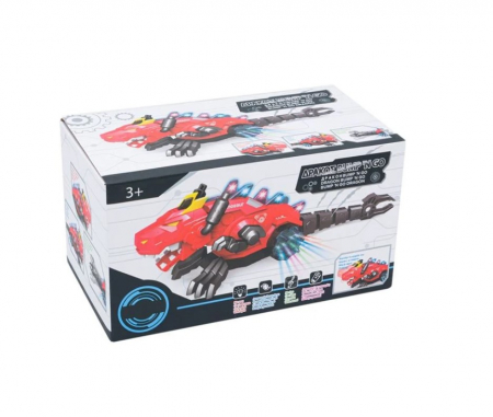Dragonul Roșu rotativ, funcție bump&go, sunet și lumini [1]