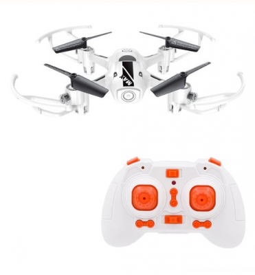 Jocuri si articole copii - Drona White cu telecomanda si lumini