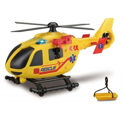 Jocuri si articole copii - Elicopter de salvare cu targa de salvare