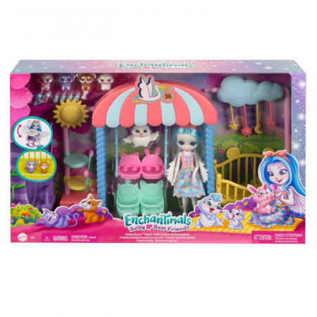 Papusi & accesorii - Enchantimals baby best friends set cresa