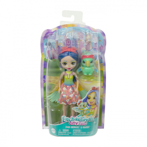 Papusi & accesorii - Enchantimals Papusi Si Animalute Prita Parakeet Si Flutter