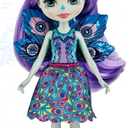 Enchantimals set papusi surori si animalutele lor patter peacock si flap si piera peacock si feather [4]