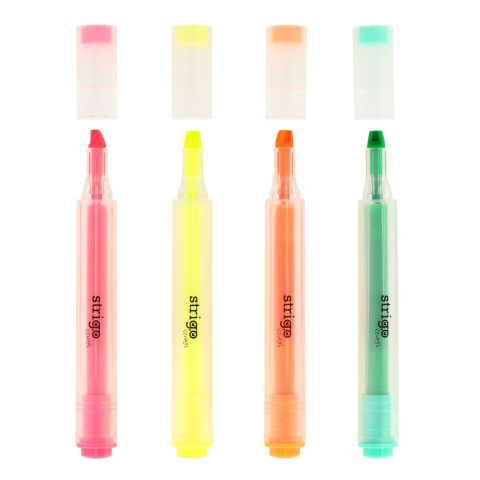Evidentiator Strigo cu varf special, 3 in 1, 4 culori [2]