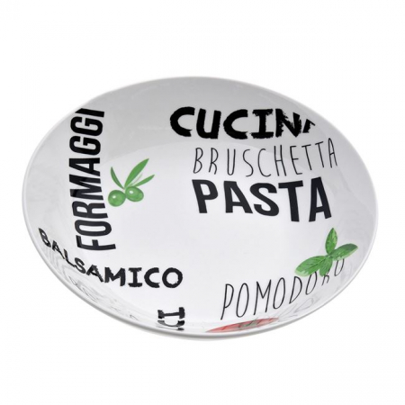 Farfurie din portelan pentru servire paste [1]