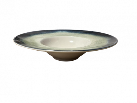 Articole Bucatarie - Farfurie pentru paste tip bol, ceramica, model Lago, 27 cm