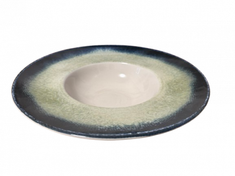 Farfurie pentru paste tip bol, ceramica, model Lago, 27 cm [1]