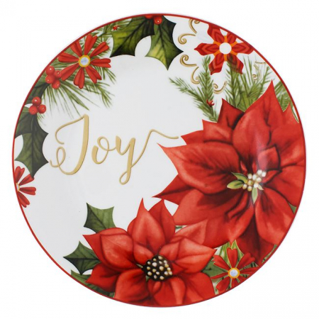 Farfurii - Farfurie pentru servire Craciunita Joy