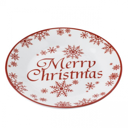 Farfurie pentru servire Merry Christmas [1]