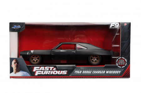 Masinute, Motociclete, Elicoptere, Avioane & Trenulete - Fast and Furious 1968 Dodge Charger 1:24 