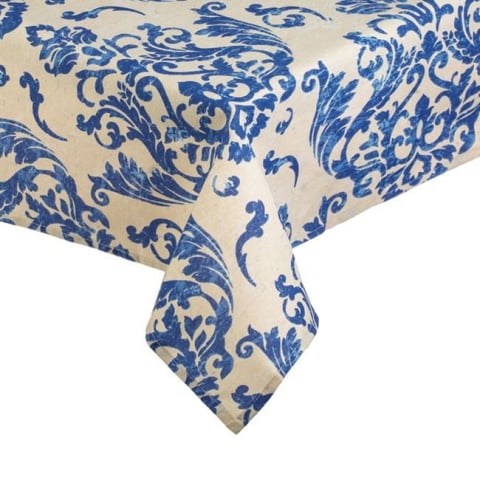 Articole Bucatarie - Fata de masa cu model albastru, 180x140 cm
