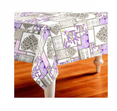 Fata de masa Imprimeu Lavanda [1]