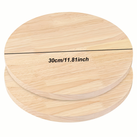 Felie rotunda lemn pentru activitati crafts,natur, 30x0.5 cm [5]