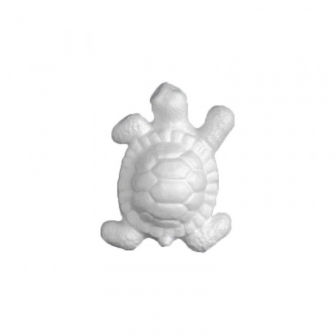 Produse art & craft-Lucru manual - Figurina broasca testoasa pentru activitati crafts,polistiren,13x10x6 cm