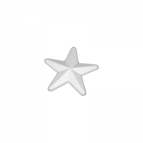 Produse art & craft-Lucru manual - Figurina steluta pentru activitati crafts,polistiren,20x4 cm