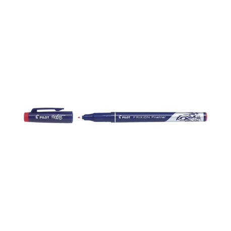 Linere - Fineliner Frixion Pilot 0.45 mm varf fin ,rosu
