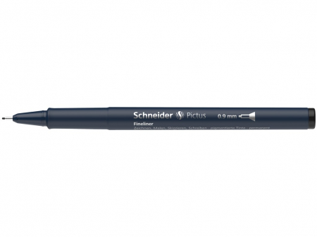 Fineliner Schneider Pictus 0,9 mm,4 culori [2]