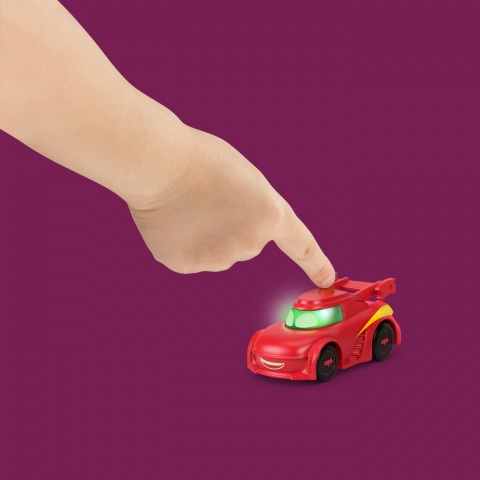 FISHER PRICE BATWHEELS SET 2 MASINUTE CU LUMINI REDBIRD SI BATWING SCARA 1:55 [4]